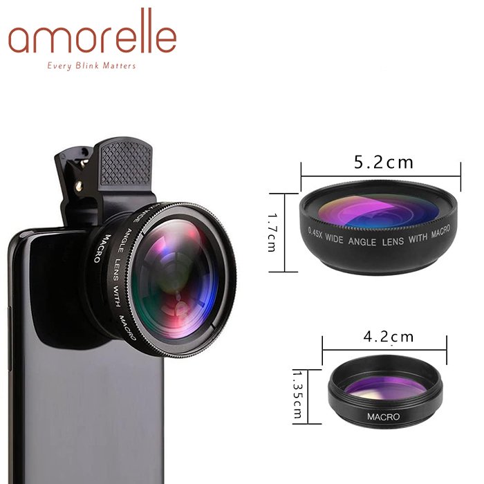 2 IN 1 Professional Universal Mobile Phone Camera Lenses